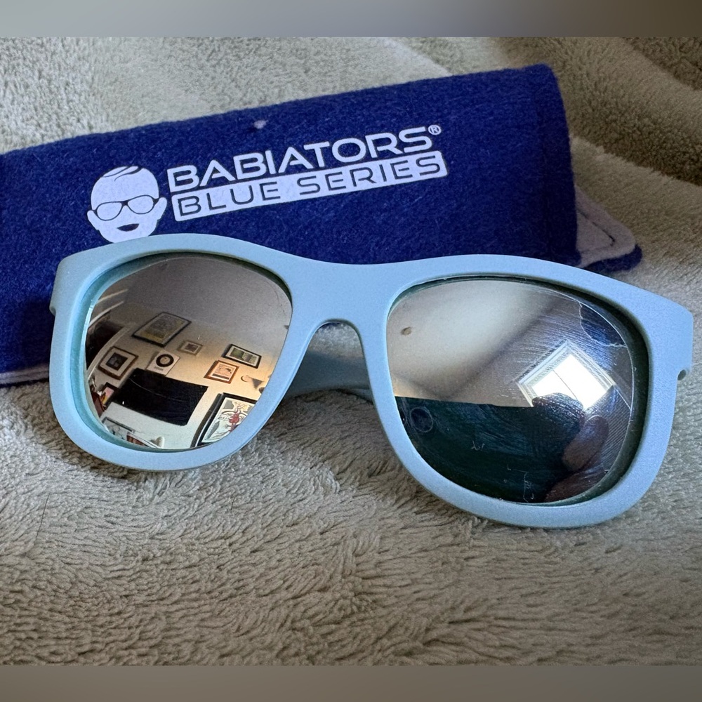 Babiators Blue Series Kids Sunglasses - Light Blue - 0-2